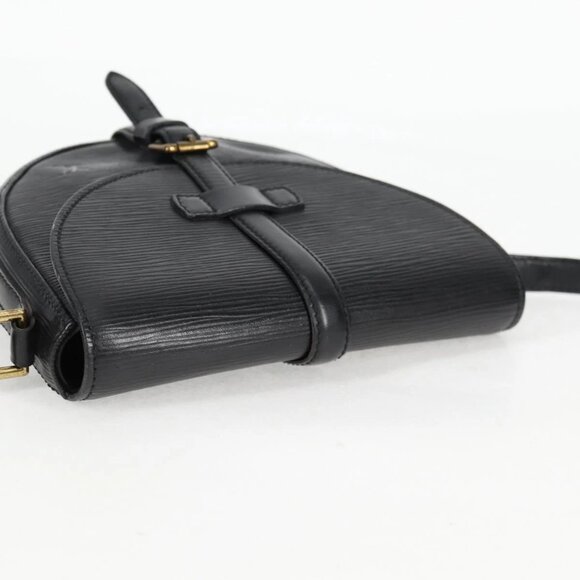 LOUIS VUITTON Epi Chantilly PM Shoulder Bag SPO Black LV Auth 135467V - Picture 3 of 16